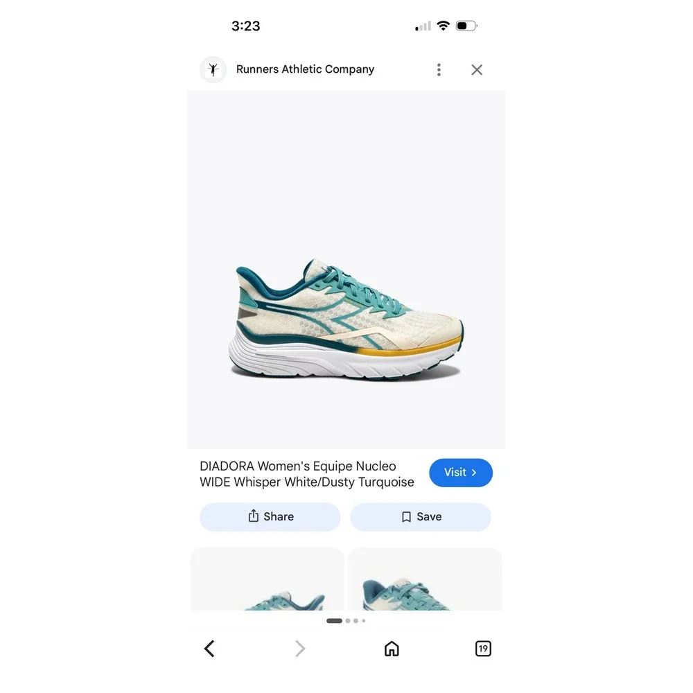 Diadora Equipe Nucleo Womens Running Shoes  Size 8